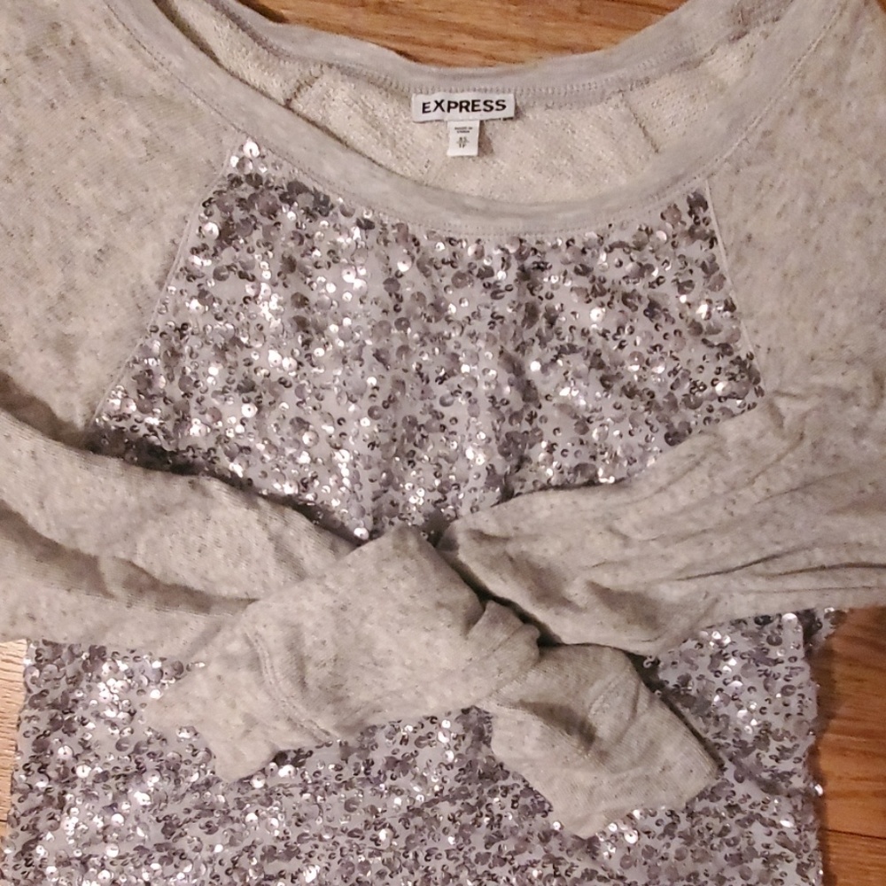 Express Sequined sweater - Picture 2 of 4